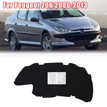Звук и топлоизолация на двигателя на автомобила Памучен тампон Звукоизолирани термоизоляционный подложка за Peugeot 206 2006-2013