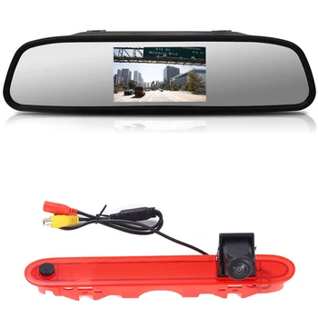 Камера за обратно виждане на автомобила с огледало 7 инча 4.3 инча За Mercedes Benz W415 Micro Camper Renault Kangoo II 2007-2021 414523CSG 3. Стоп-сигнал