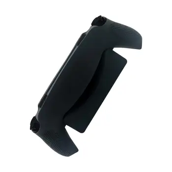 Капак на контролера Удобна лека черна устойчива на плъзгане силиконова защита от надраскване, калъф-тампон за конзола