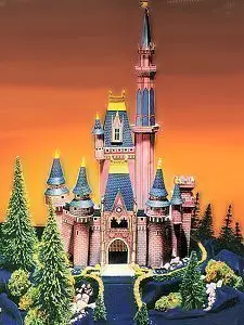 Книжен модел на замъка на Пепеляшка