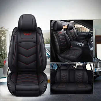 Кожен калъф за столче за кола BHUAN за Luxgen Всички модели Luxgen 7 5 U5 SUV Автомобили Аксесоари Автостайлинг