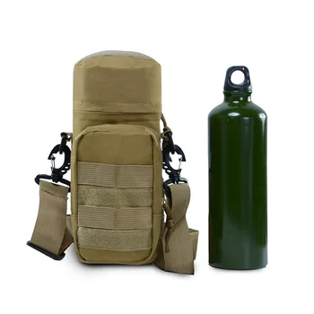 Комплект странични чанти за бутилки с вода със система за Molle на открито, тактическа външна чанта (с изключение на бутилки за вода), B270