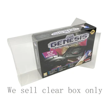 Кутия за събиране, кутия за дисплея, кутия за съхранение за SEGA Genesis за MD Mini европейската и американската версия, кутия за защита на игри