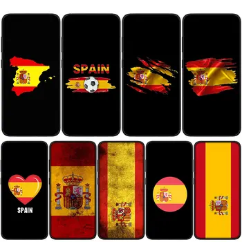 Мек Калъф с Флага на Испания за Xiaomi Redmi Note 11 10 9 8 Pro 9S 10S 11S 9А 9В 9T 10A 10В 8A K50 Калъф За вашия Телефон