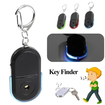 Мини Безжична Интелигентно устройство за защита от загуба на сигнализация Key Локатор Finder Ключодържател за защита от загуба на Звука на Свирка С led сензор