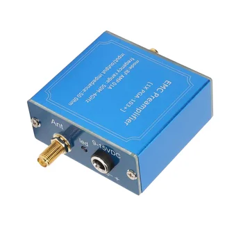 Модул Усилвател на сигнала EMC EMI 50М-4GHz Широколентов Plug-in 9-15 vdc с Висок коефициент на усилване на LNA за комуникационни Системи