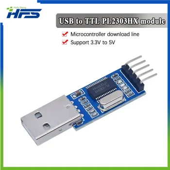 Модул на адаптера TTL-конвертор USB към RS232 Модул UART, CH340G, CH340, Преминете на 3,3, 5, PL2303