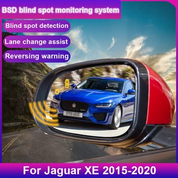 Мониторинг на слепи зони автомобил на Jaguar XE 2015-2020 BSD БСМ Система на радар за откриване на Микровълновата, сензор за Асистент по безопасно шофиране
