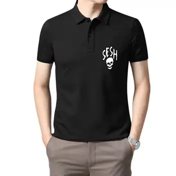 Мъжки облекла за голф с логото на SESH, дамска тениска-с къси ръкави за мъже