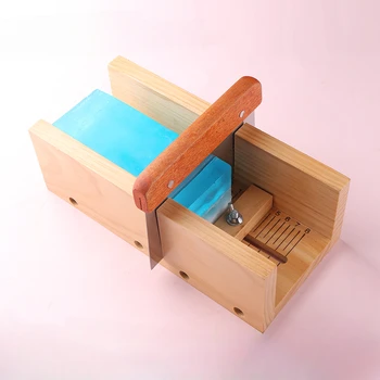 Набор от инструменти за ръчни сапуни, Wooden борова нож за ръчно изработени сапуни, Плосък нож, дълъг машина за рязане на сапун