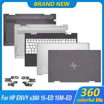 Нов Горен Калъф за лаптоп HP ENVY x360 15-ЕД 15M-ЕД 15-EE 15M-EE LCD дисплей на Задния Капак на Панти Поставка За ръце Рамка Долната Долната Част на Корпуса L93204-001