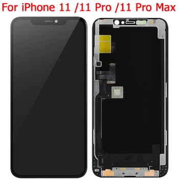 Нов Оригинален iPhone 11 Pro Max LCD дисплей Със Сензорен Екран и Дигитайзером За iPhone 11 11Pro 11 Pro Max LCD дисплей В събирането на