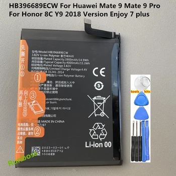 Нова Оригинална Батерия HB396689ECW За Huawei Капитан 9 Mate9 Pro Honor 8C Y9 Версия 2018 Enjoy 7 Plus За Мобилен Телефон Batteria