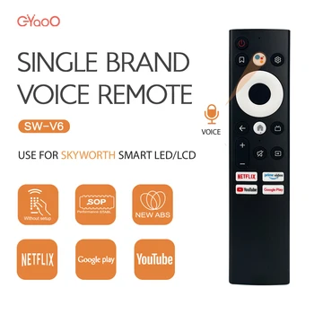 Нова гласова дистанционно управление за Skyworth Coocaa Android TV TB5000 TB7000 UB5100
