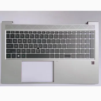 Нова капачка подложки за ръце на клавиатурата с подсветка за HP EliteBook 750 755 850 G7 G8 M07491-001