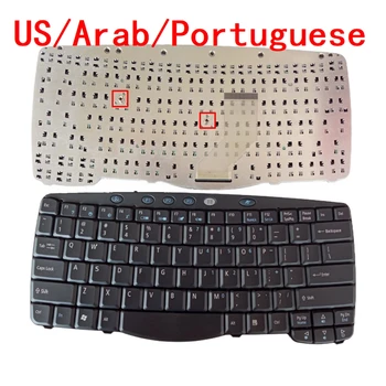 Новата клавиатура за лаптоп от САЩ, арабски и португалски езици за замяна на лаптопа Acer TM650