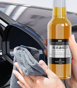 Паста за премахване на блажна фолио за автомобилни стъкла, препарат за почистване на предното стъкло, Универсално средство за почистване на стъкла от автомобилни покрития, автомобилни аксесоари