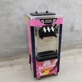 Плот PBOBP 26 л / Ч, 3 вида замразено кисело мляко, машина за приготвяне на мек сладолед, машина за приготвяне на сладолед