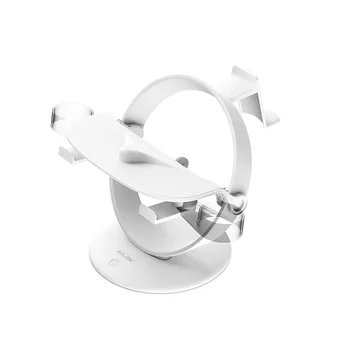 Поставка за дисплея на Aolion VR Аксесоари за слушалки Meta/ Quest 3, поставка за съхранение контролер, поставка за слушалки