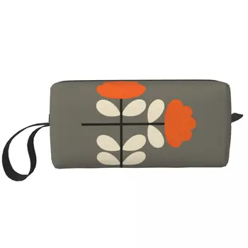 Пътен Модел Cut Stem Чанта За Тоалетни Принадлежности, Преносими Orla Kiely Грим Козметични Органайзер За Чанти За Съхранение На Красотата На Dopp Kit Case Box Подаръци
