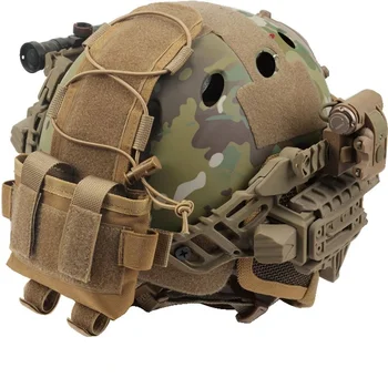 Раница с акумулаторна батерия за шлем MICH Fast Чанта за аксесоари MK2 Многофункционален тактически военен боен противовес на