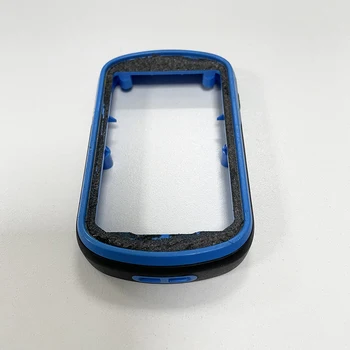 Синя средната рамка за GARMIN Etrex Touch 25 Предния капак с бутон на захранване Подмяна на детайли на преносим GPS Ремонт