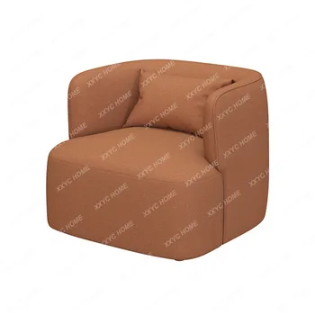 Скандинавски Мързелив диван, Едноспален диван, спалня, хол, стол за почивка, Модерно минималистичная плат