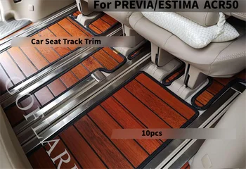 Тампон На Водач на Седалката за Toyota Previa Estima ACR50 За Промяна на Интериора от неръждаема Стомана Аксесоари