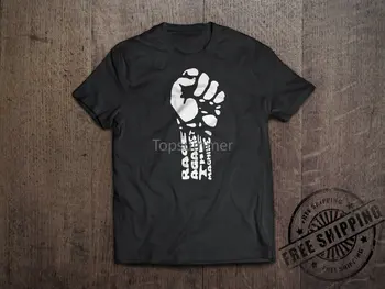 Тениска Rage Against The Machine, тениски за възрастни, черна тениска, Нови тениски 2019, качулки