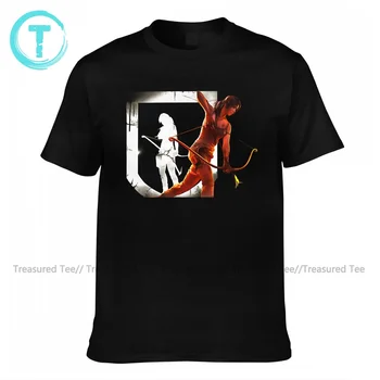 Тениска Tomb Raider Мъжки Страхотен Памучен Тениска С Принтом, Плажна Риза С Къси Ръкави 5xl