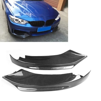 Углепластиковый авто Предна броня, Странични тампон на Сплитер, Защита на долната част на спойлер за BMW 4 series F32 F33 F36 M Sport 2014-2020