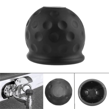 Универсална топка капак на теглича, капачка Наредба на предния капак на ремаркето, Защита на автомобилни аксесоари, Инструмент за ремонт, Защита на мека сферичен капак