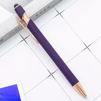 Химикалка писалка touch screen, 1 бр., Канцеларски материали, Ученически пособия, Красиви Метални химикалки, ученически пособия Kawaii