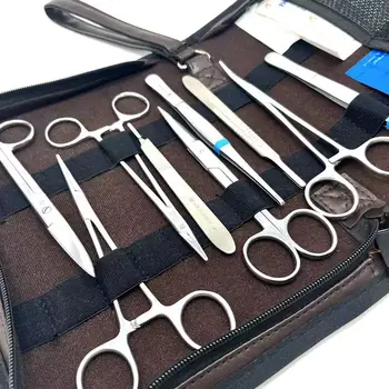 Хирургически инструменти Набор от инструменти за зашиване на Практика хирургична обработка на Конци инструмент набор от хирургически инструменти