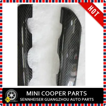 Чисто нов калъф конзола от карбон, защитен от uv черни на цвят, за mini cooper R55-R59 (2 бр./компл.)