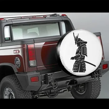 Японски Самурайски Калъф за Резервна гума Джип Mitsubishi Pajero, Обичай Прахоустойчив Калъф За Волана на Колата, Даоист Чанта За Защита Гуми