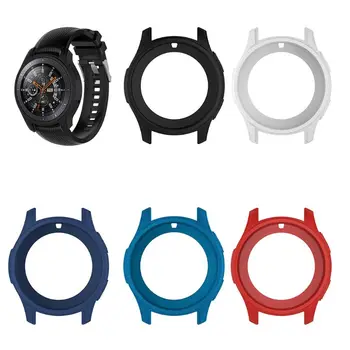 за Samsung Galaxy Watch 46 мм Gear S3 Frontier Smartwatch Защитен силиконов калъф Износоустойчива прахоустойчив корпус калъф