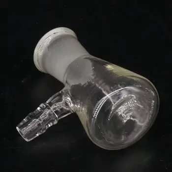 коничен Филтър Колба от Borosilicate Стъкло с обем от 10 мл 14/23 мм е със Странично Лост, Лабораторни Съдове