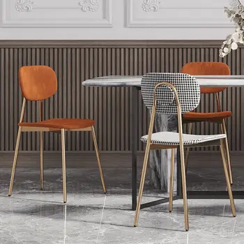 меки трапезни столове в скандинавски стил, ергономичен дизайн и модерни и луксозни трапезни столове, дизайнерски мебели за кухня Relax sillas para comedor