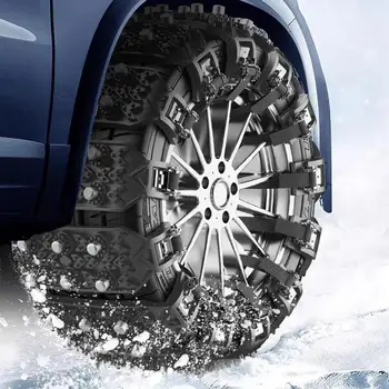Верига за автомобилни гуми Зимни вериги за гуми за джипове Мини вериги за гуми за джипове Верига за автомобилни гуми Универсални за безопасно движение по сняг