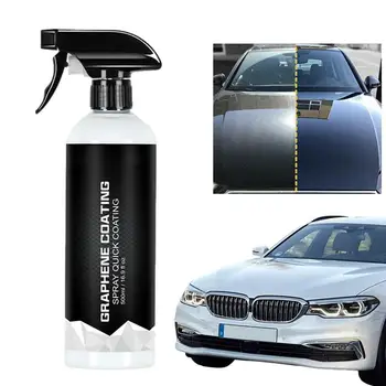 Керамично Покритие За Автомобилната Боя Crystal Wax Spray Наногидрофобное Течно Полимерное Олеофобное Средство За Защита На Превозното Средство От Дъжд