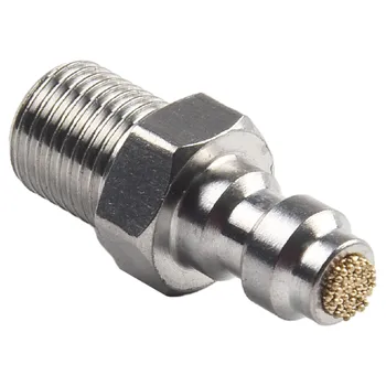 Нов Свързване на Клапа за свързване към дома на открито 1бр 8 мм Проверете M10 * 1 Штекерное Заполняющее Връзка PCP Бързо От Неръждаема Стомана + Мед