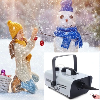 Снегоуборочная машина с wi-fi дистанционно управление, снегоуборочная машина за приготвяне на снежинки за DJ-партита, сватби, празници, партита; Smoke/ Противотуманная машина