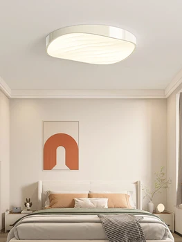 Тавана лампа Nordic LED се използва за спални трапезария кухня с Бяла Черна и Червена ЖелтоЗеленая лампа Украса лампи с дистанционно управление