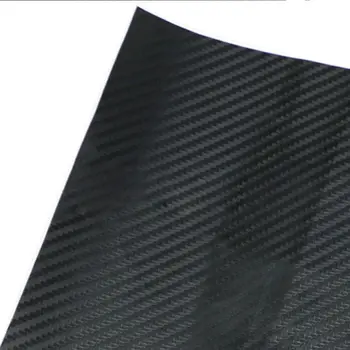Черна матирана автомобили vinyl стикер 3D филм от въглеродни влакна за автоматично пакетиране на лаптоп фолио