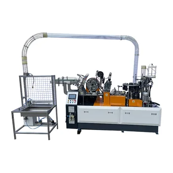 Ю Gong Напълно автоматична машина за изработване на хартиени чаши Производител на Линия за производство на хартия за чаши, мениджмънт АД дръжка Ултразвук